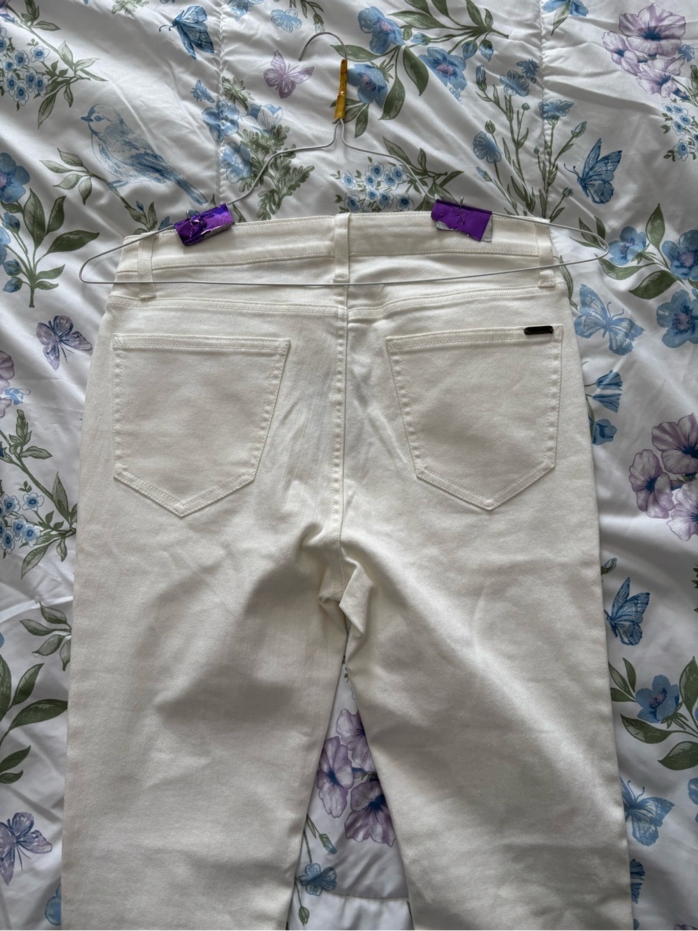 Matilda Jane Skinny Jeans in White-Cream - Picture 4 of 5